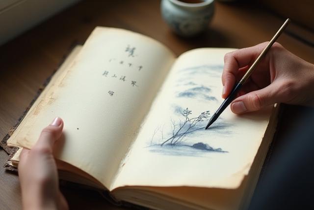 創設者の手書きスケッチブック